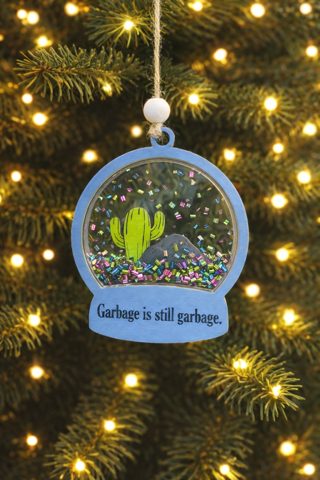 TS Garbage ornament