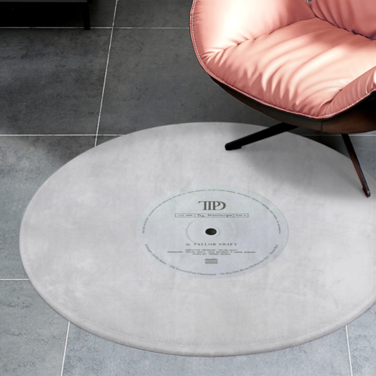 TS Vinyl Inspired Floor Mat