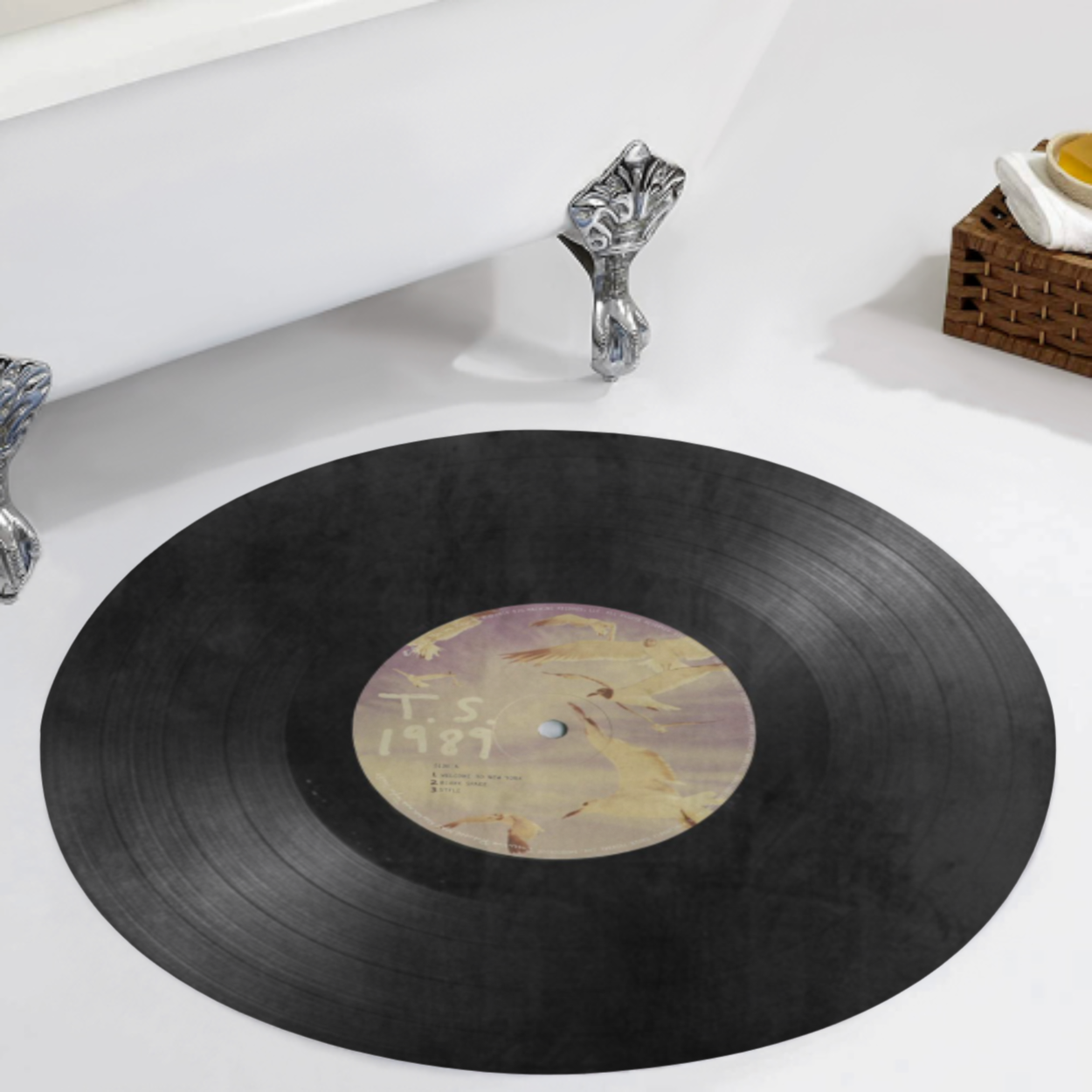 TS Vinyl Inspired Floor Mat