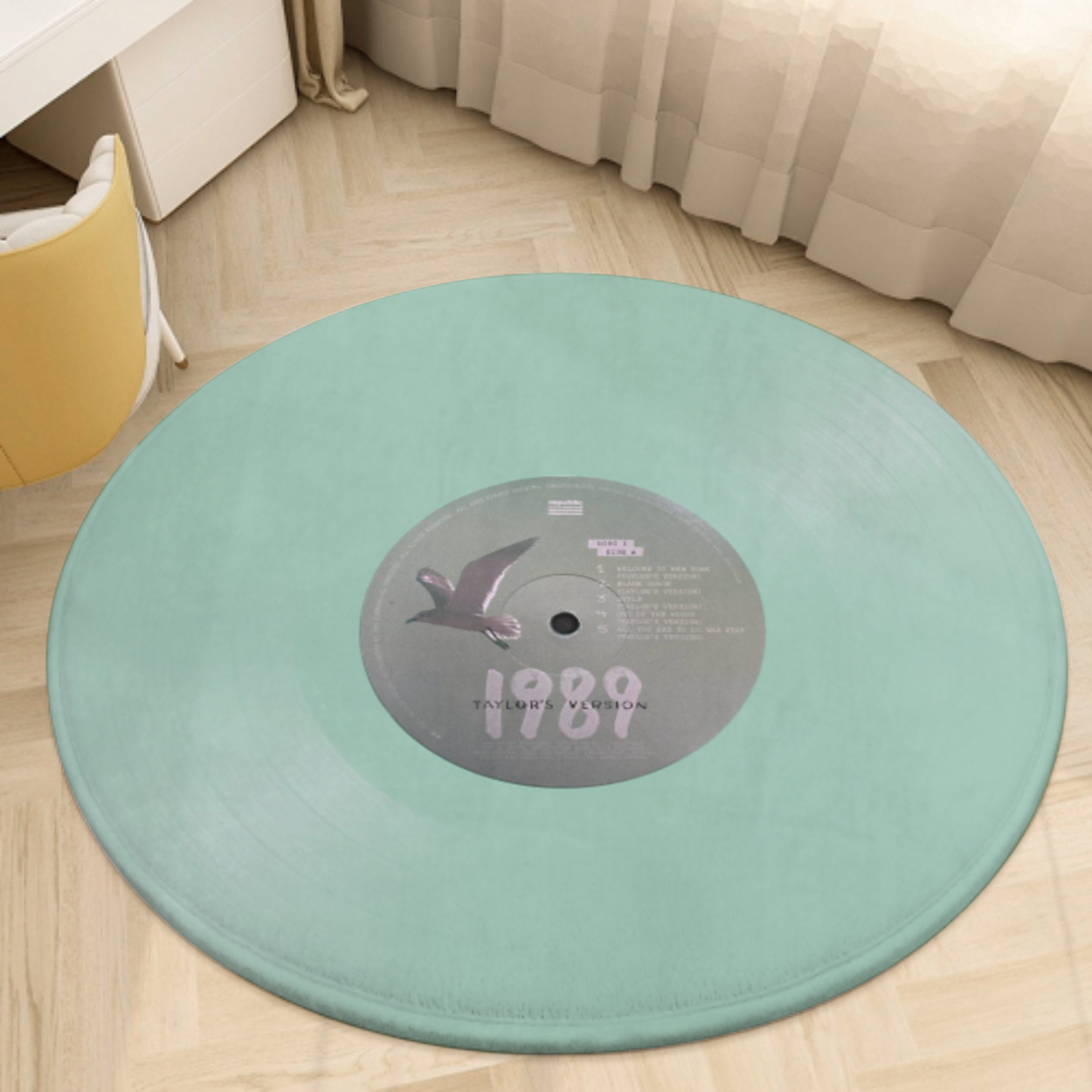 TS Vinyl Inspired Floor Mat