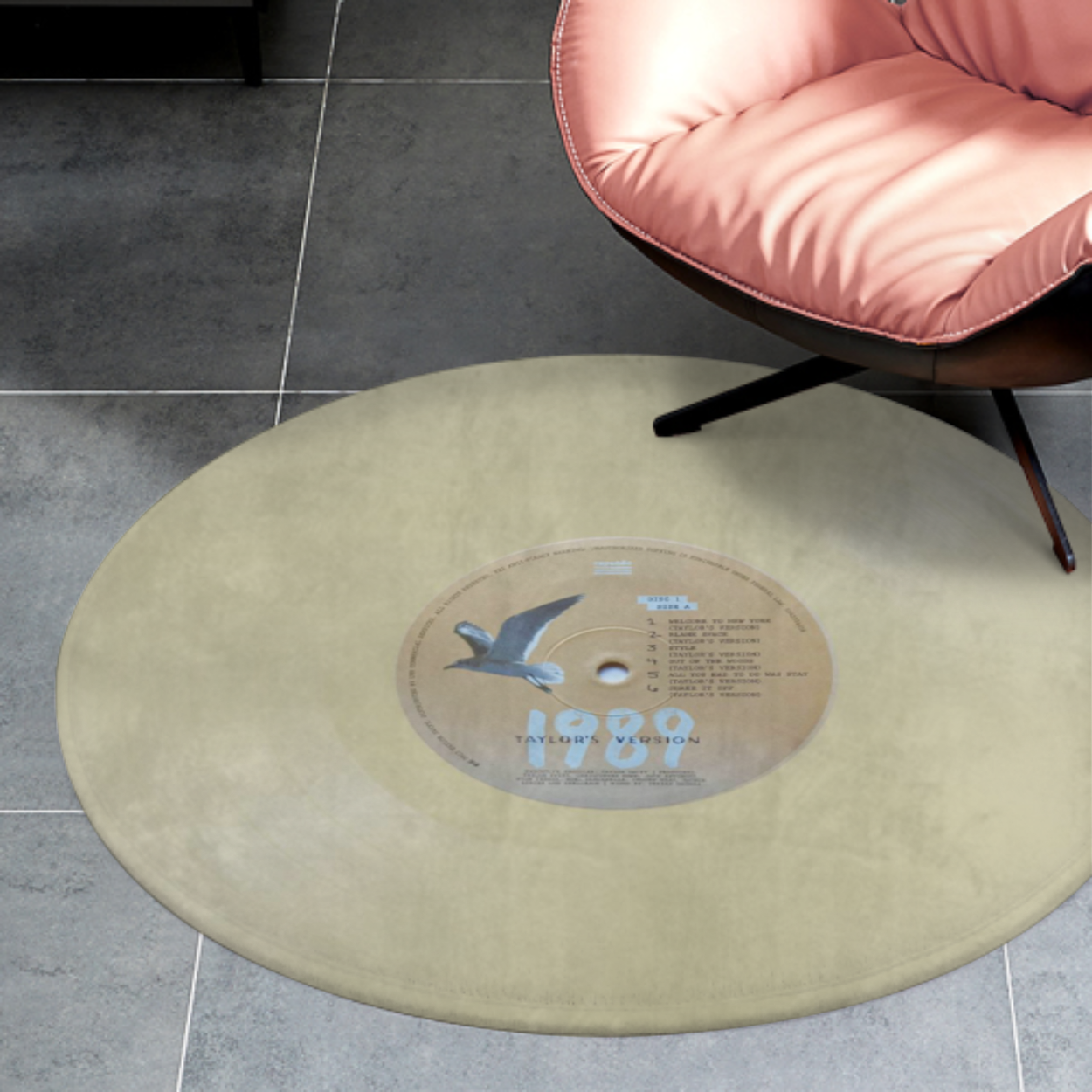 TS Vinyl Inspired Floor Mat