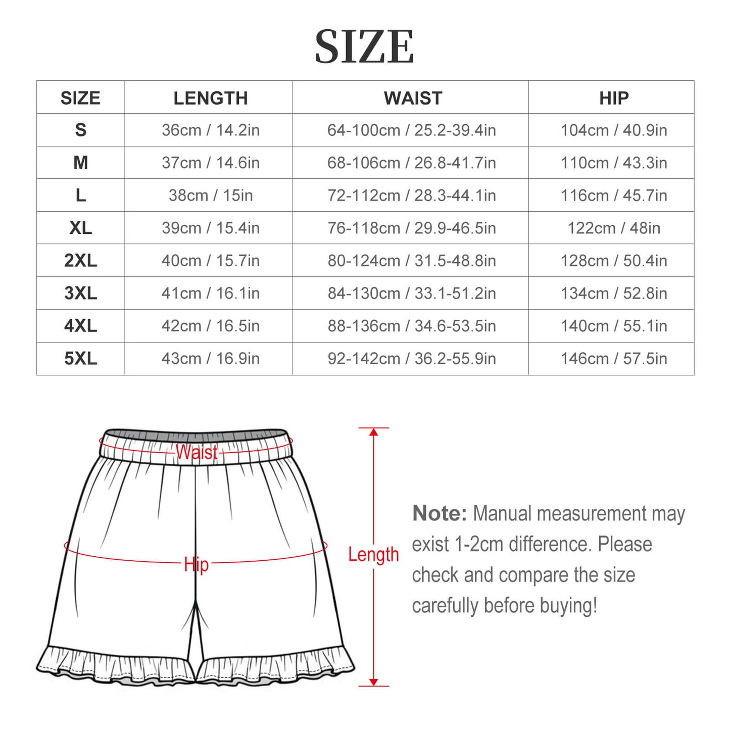 TS Books Women's Ruffled Short-Sleeve Pajama Set