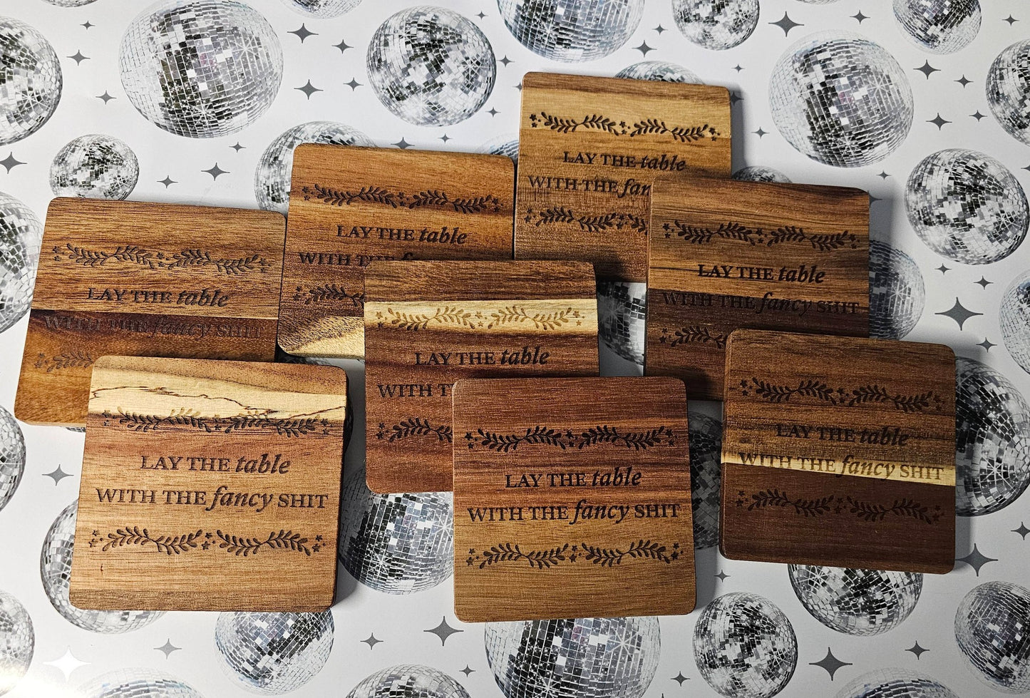 Lay the Table Coaster Set