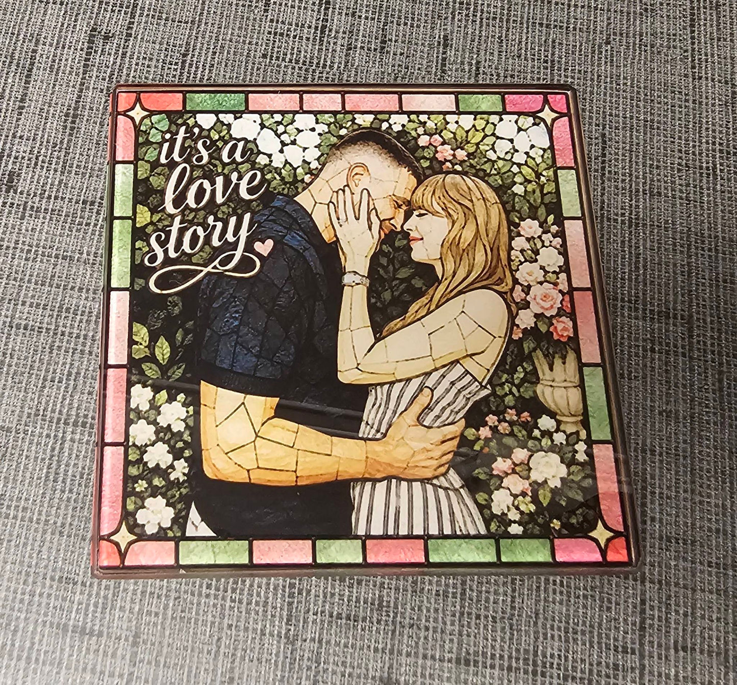 TS Glass Coasters