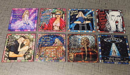 TS Glass Coasters