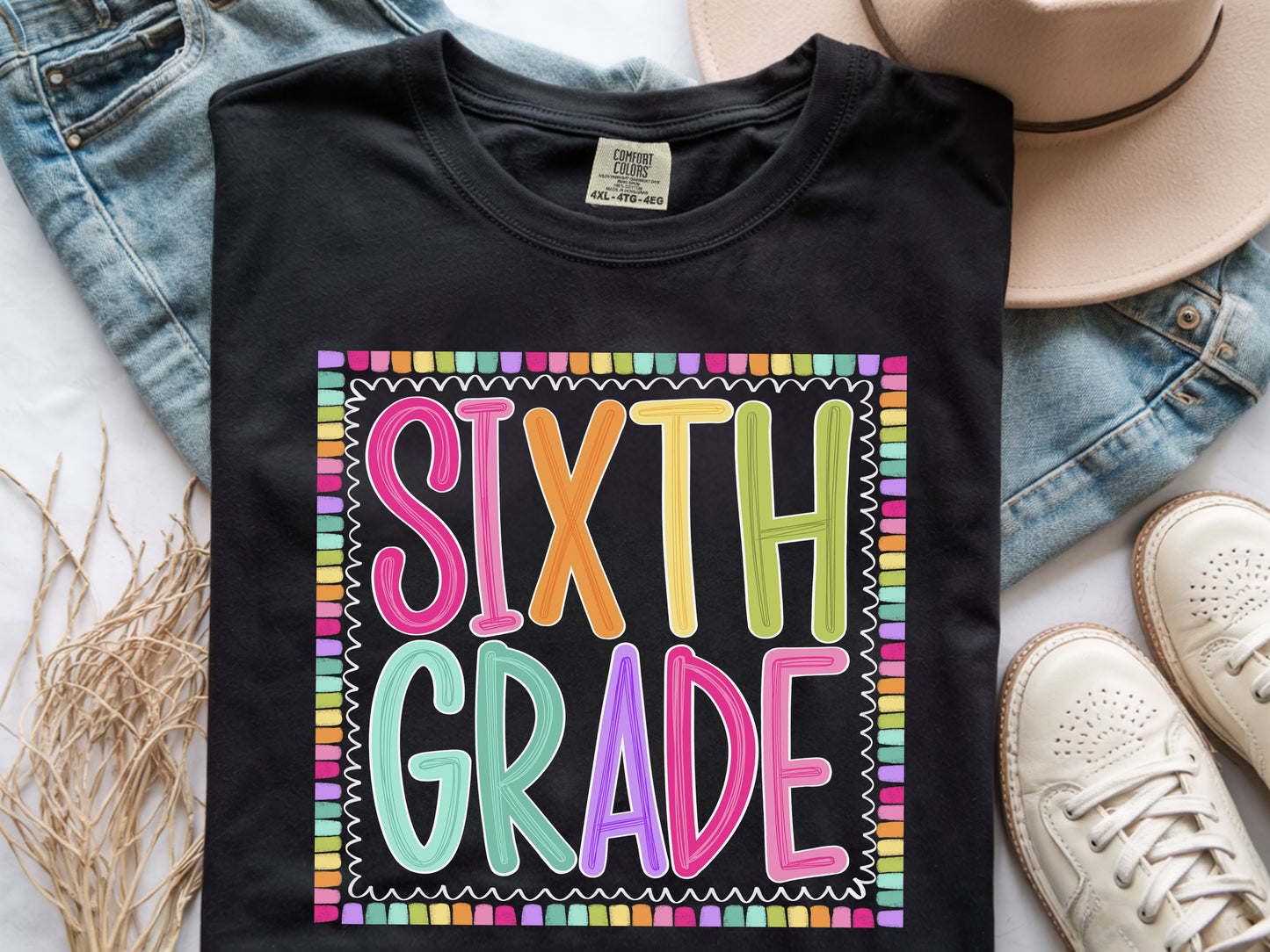 Sketchy Grade Level - Comfort Colors T-Shirt