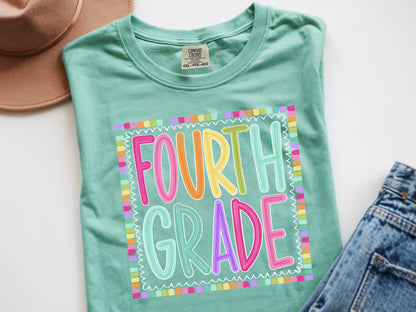 Sketchy Grade Level - Comfort Colors T-Shirt