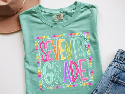 Sketchy Grade Level - Comfort Colors T-Shirt