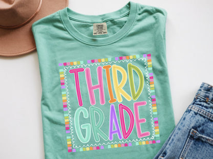 Sketchy Grade Level - Comfort Colors T-Shirt