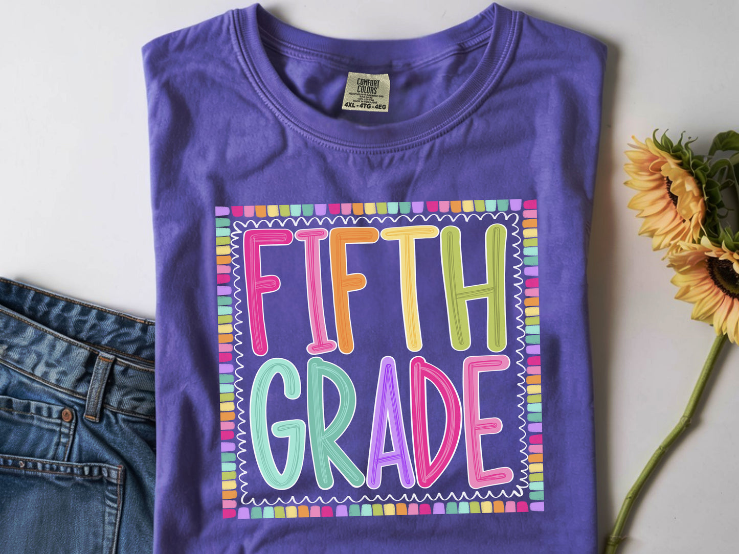 Sketchy Grade Level - Comfort Colors T-Shirt