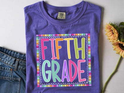 Sketchy Grade Level - Comfort Colors T-Shirt