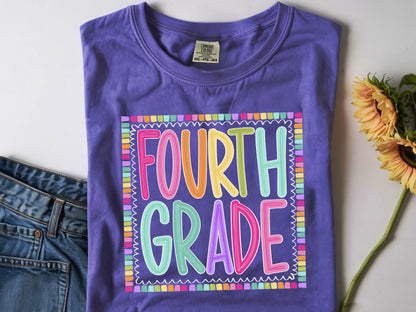 Sketchy Grade Level - Comfort Colors T-Shirt