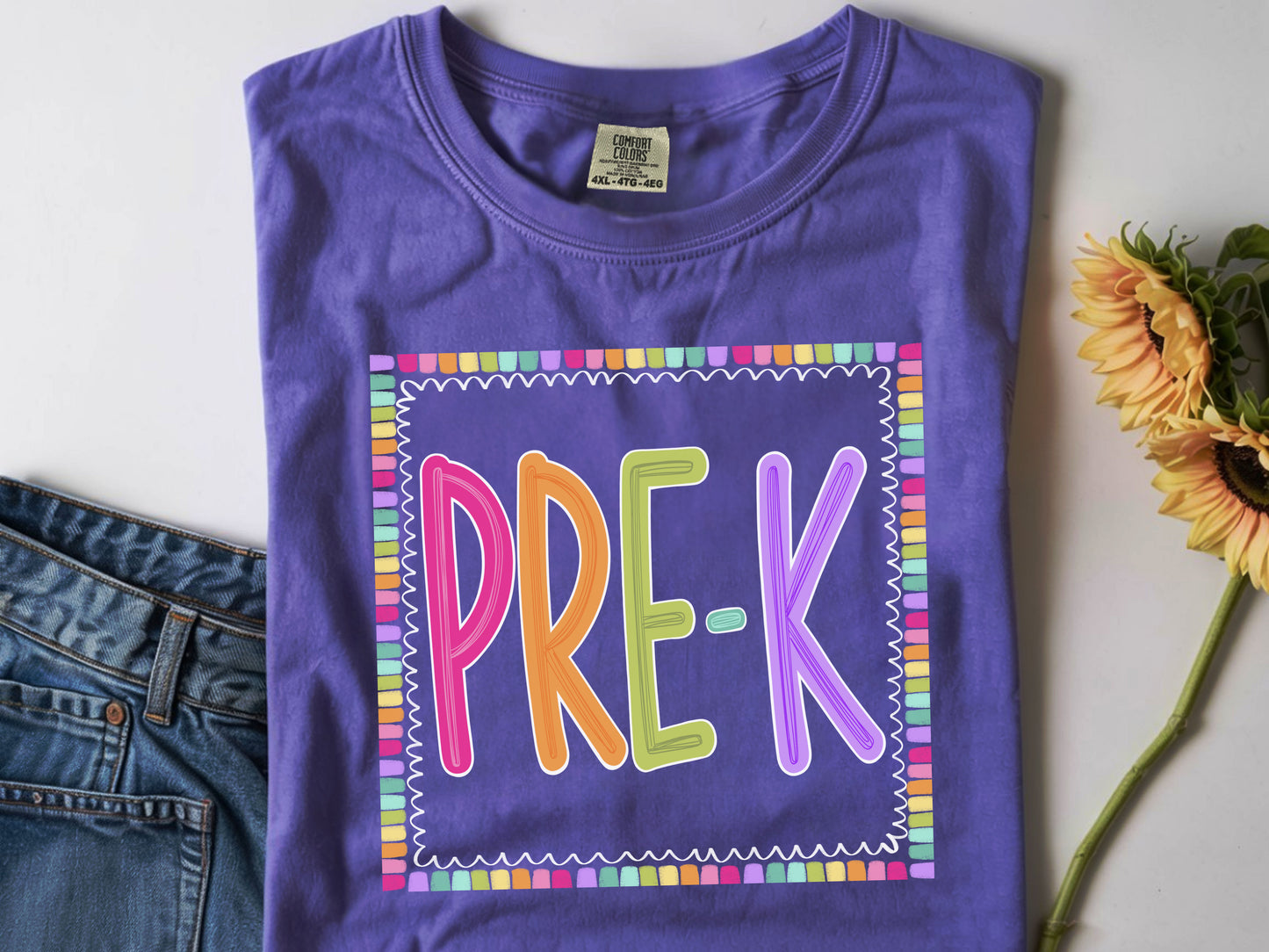 Sketchy Grade Level - Comfort Colors T-Shirt