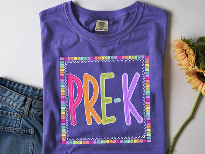 Sketchy Grade Level - Comfort Colors T-Shirt