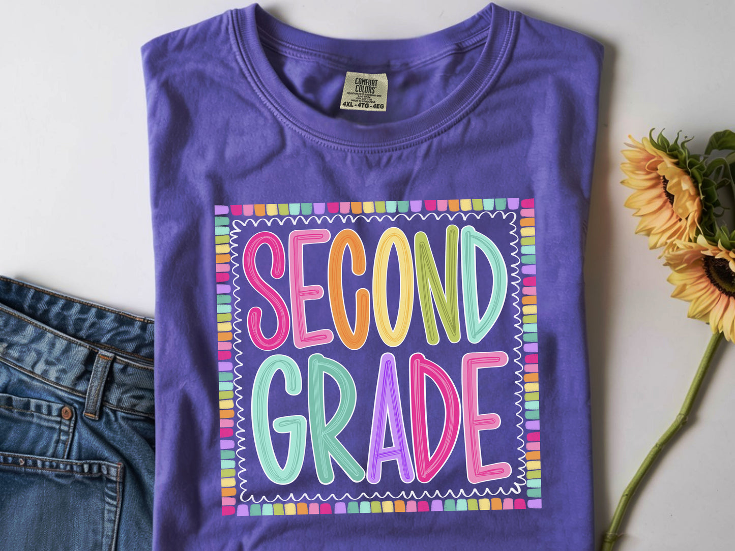 Sketchy Grade Level - Comfort Colors T-Shirt