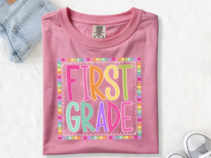 Sketchy Grade Level - Comfort Colors T-Shirt