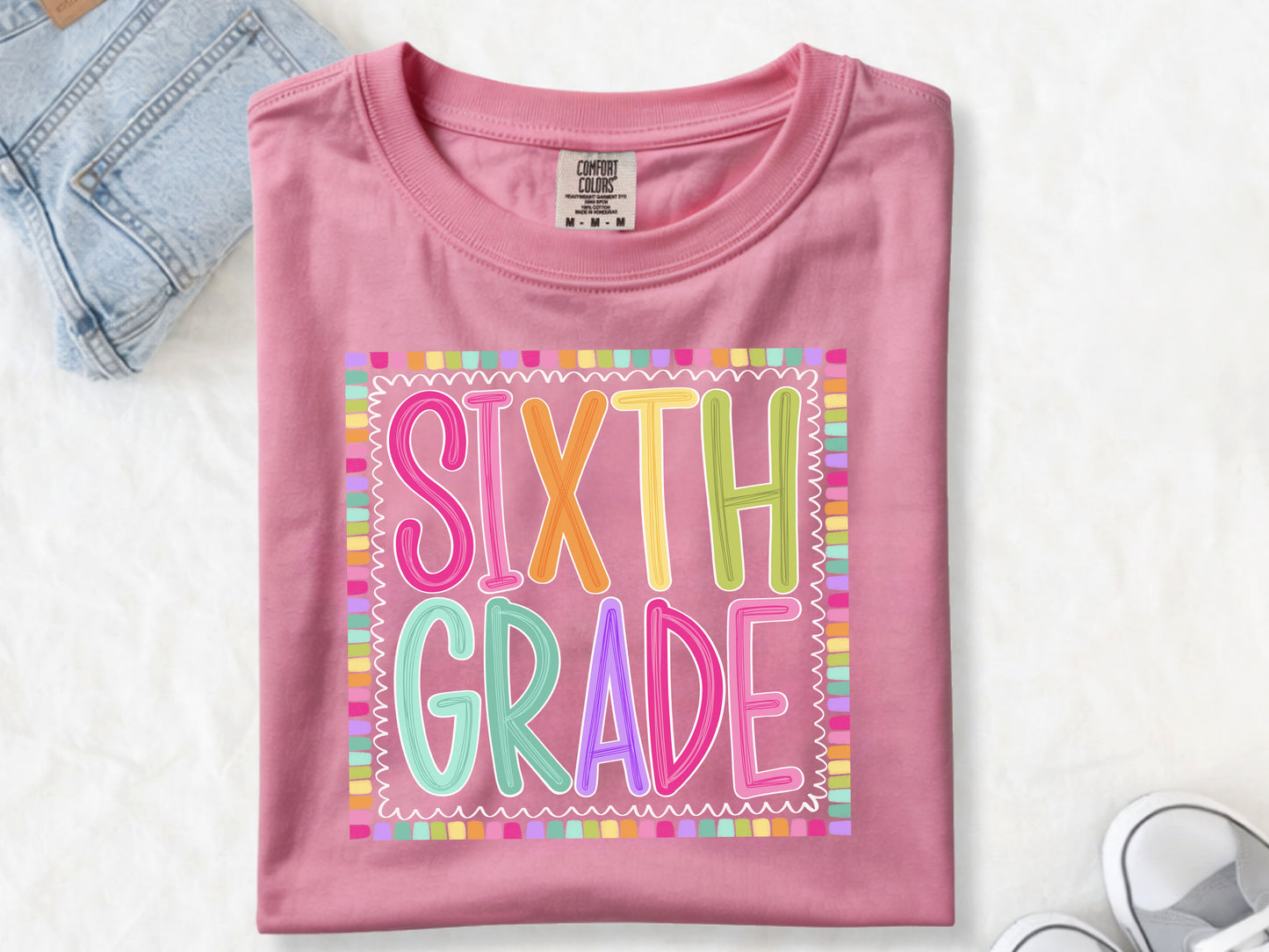 Sketchy Grade Level - Comfort Colors T-Shirt