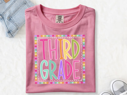 Sketchy Grade Level - Comfort Colors T-Shirt