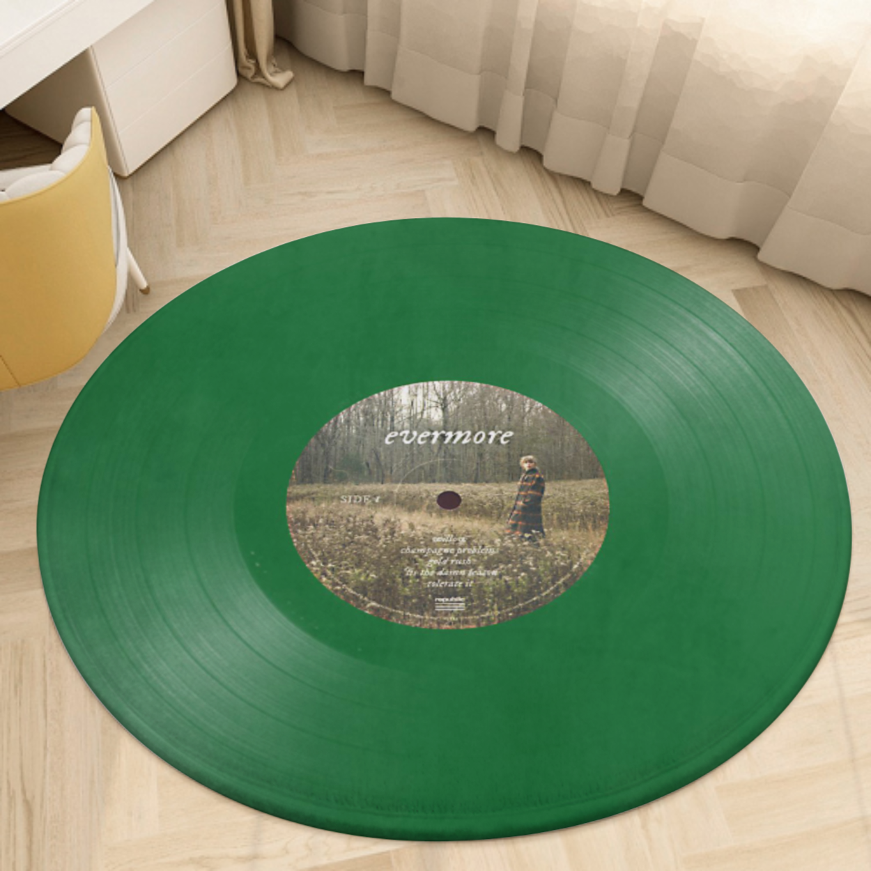 TS Vinyl Inspired Floor Mat