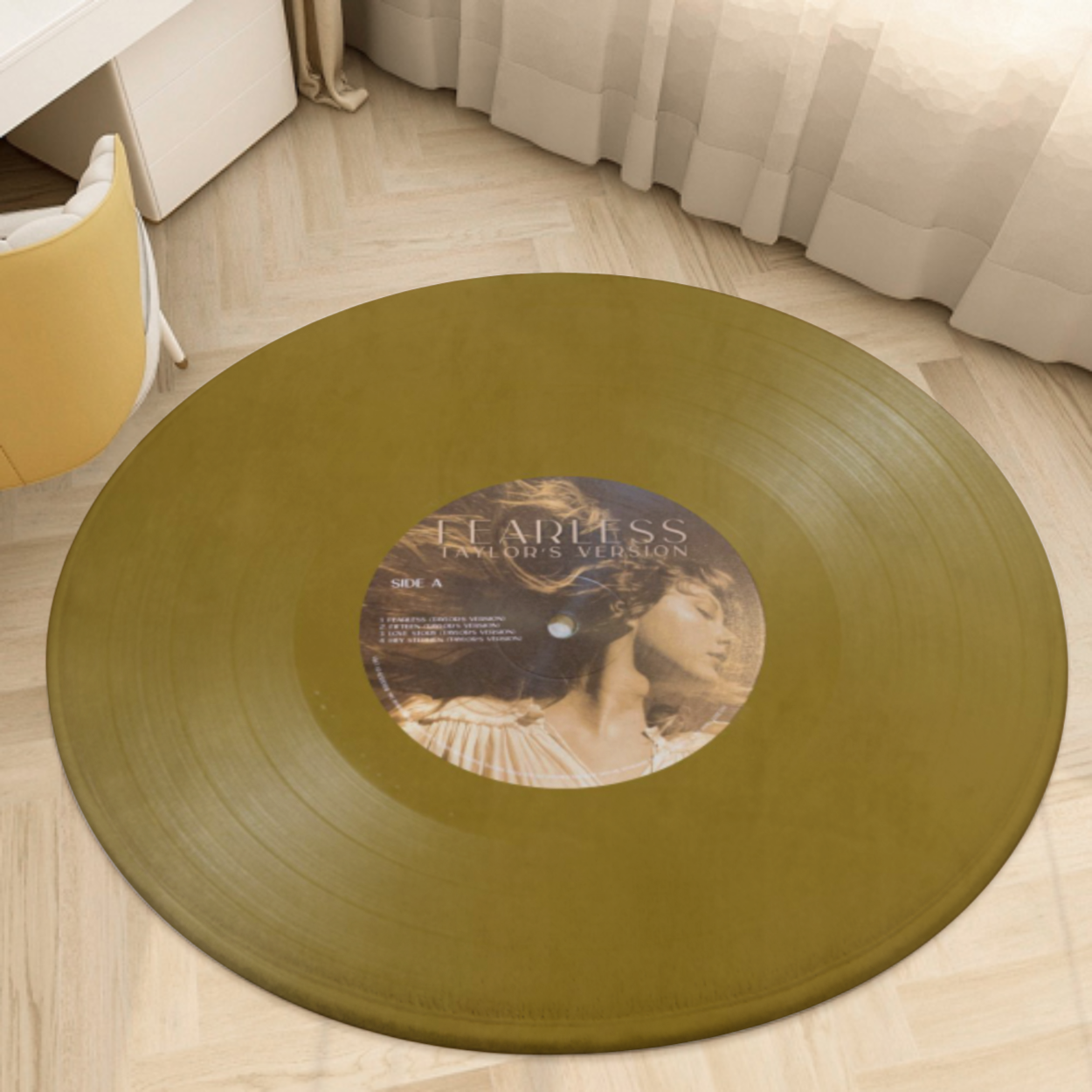 TS Vinyl Inspired Floor Mat
