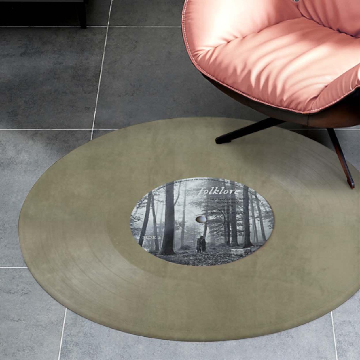 TS Vinyl Inspired Floor Mat