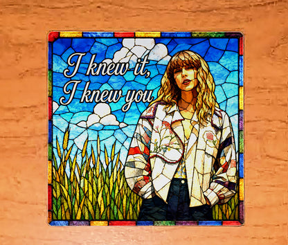 TS Glass Coasters
