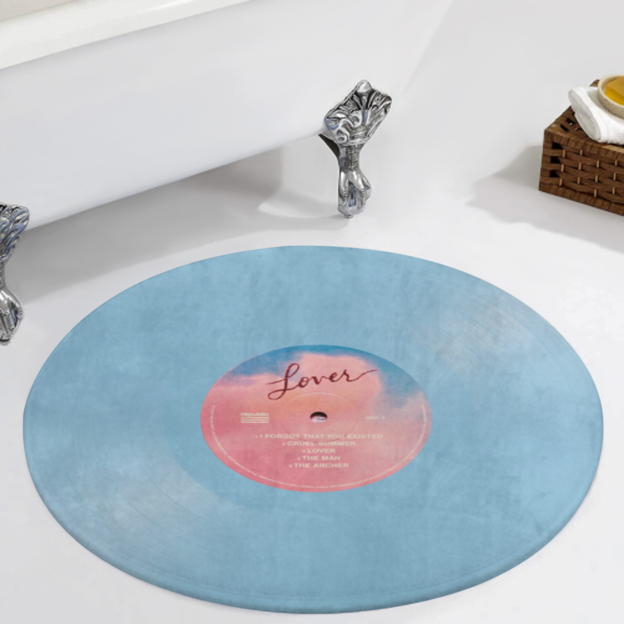 TS Vinyl Inspired Floor Mat