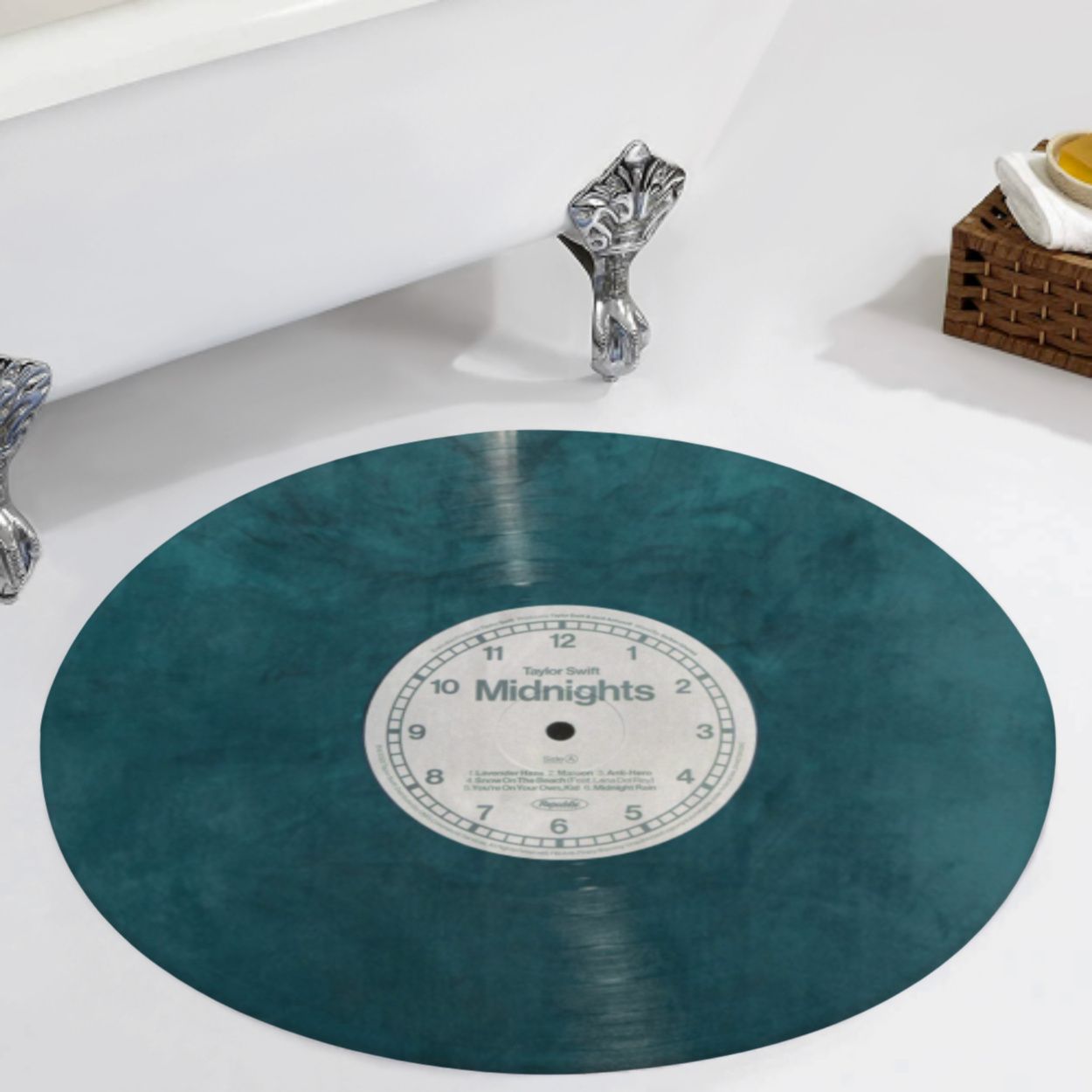 TS Vinyl Inspired Floor Mat