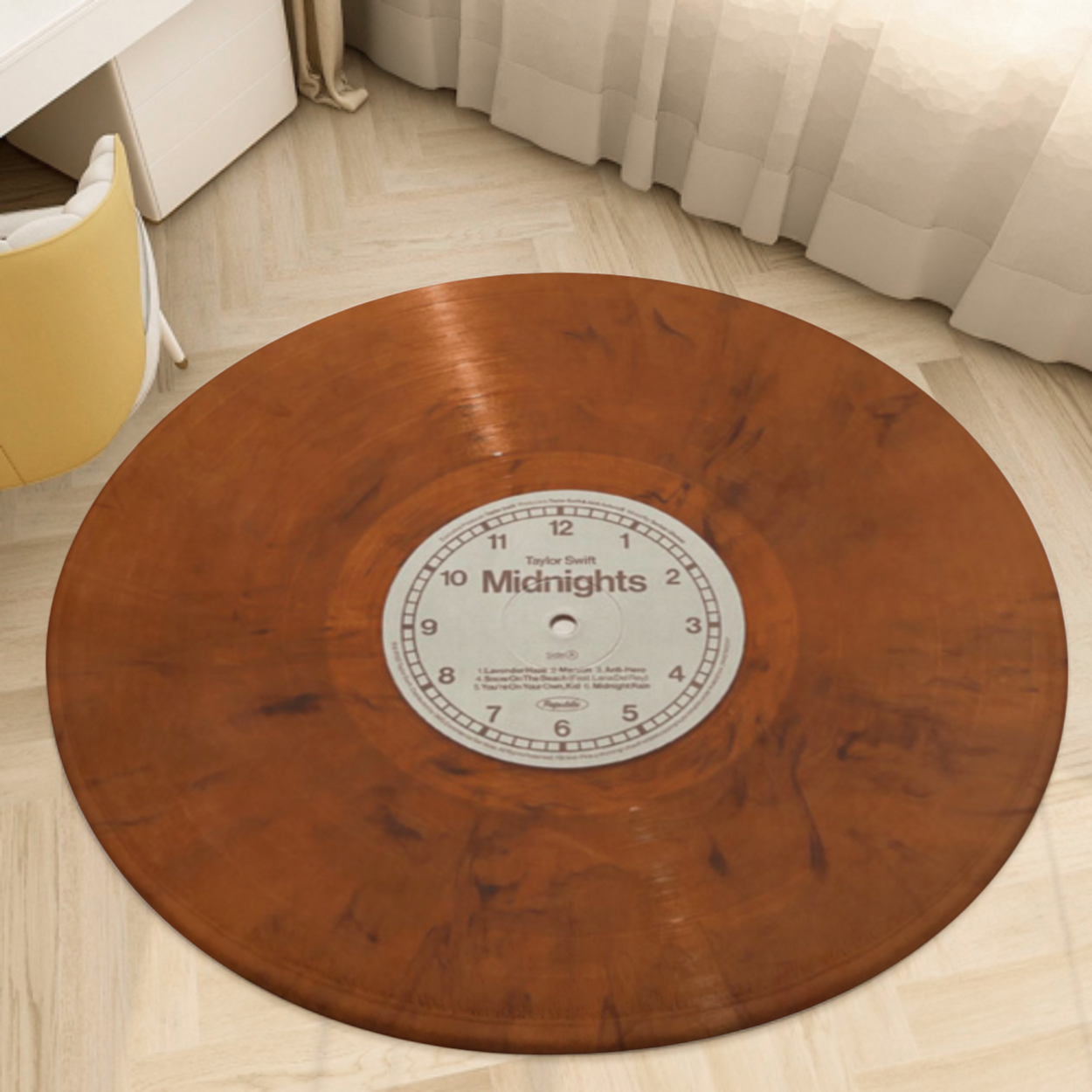 TS Vinyl Inspired Floor Mat