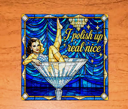TS Glass Coasters