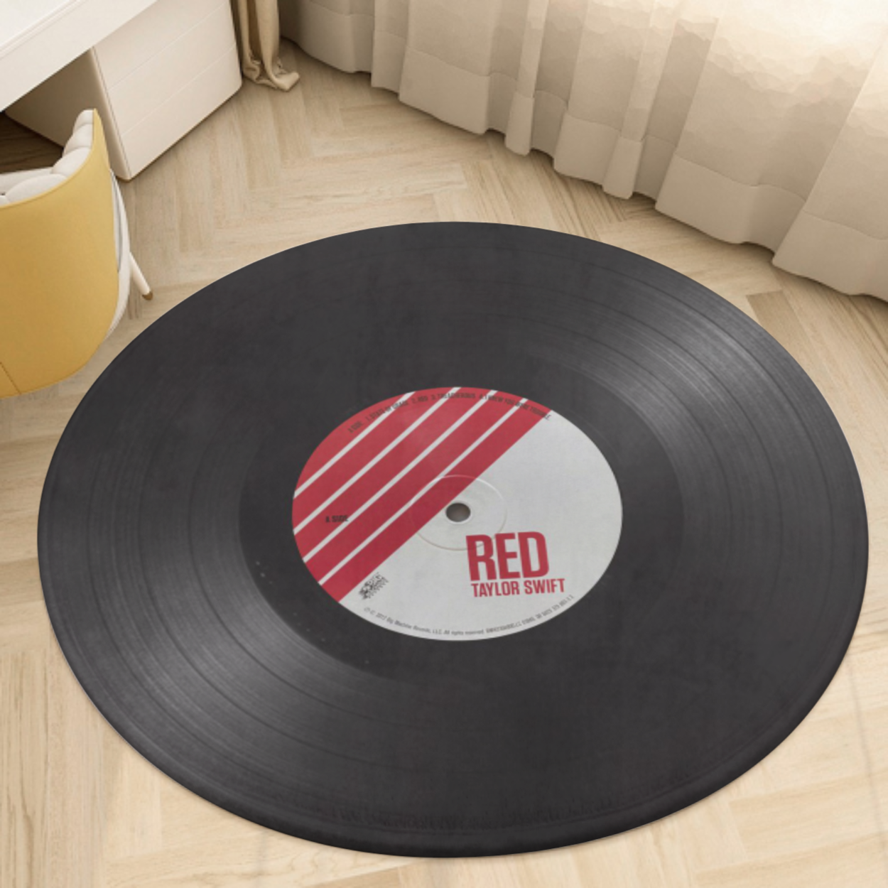 TS Vinyl Inspired Floor Mat
