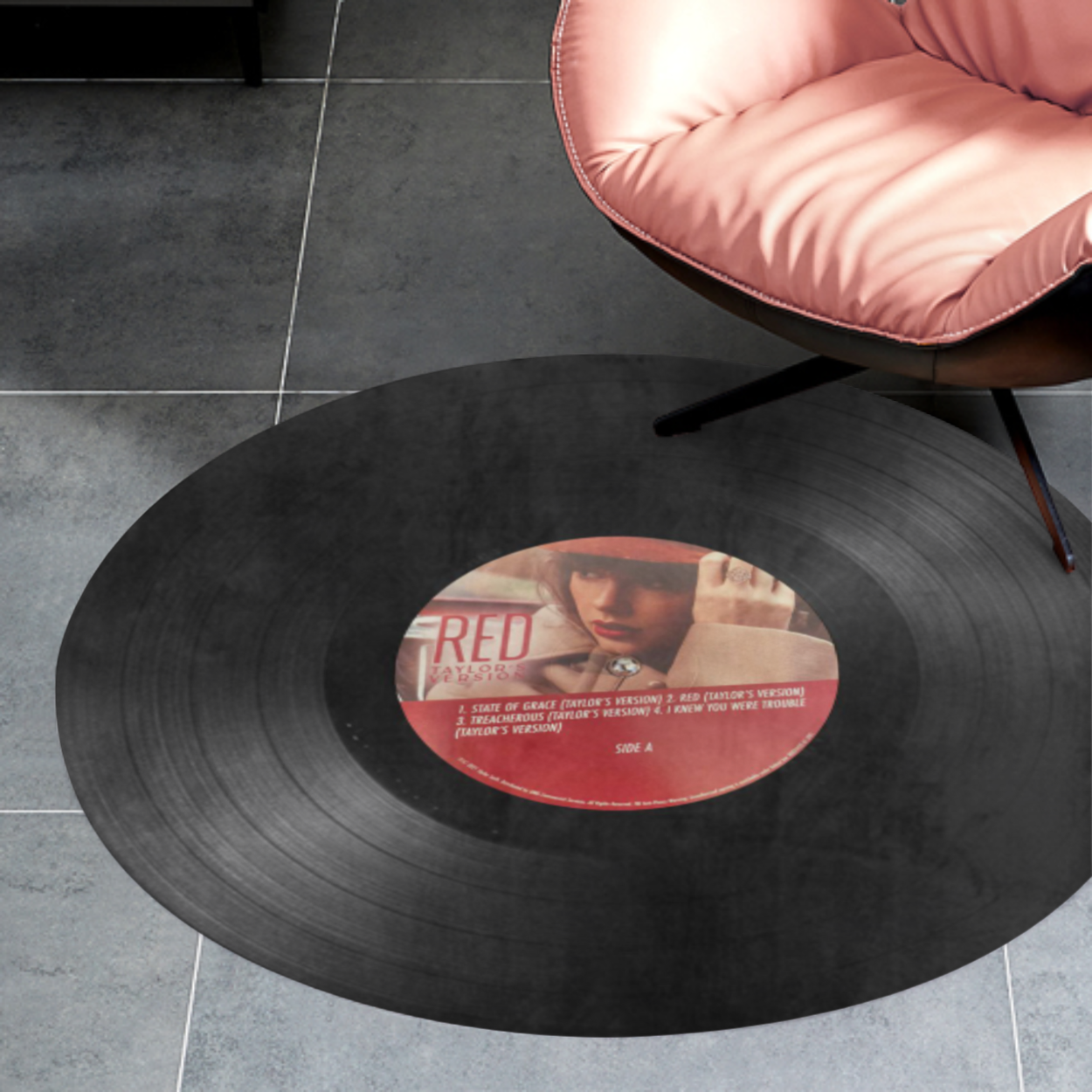 TS Vinyl Inspired Floor Mat