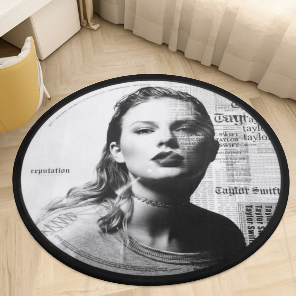 TS Vinyl Inspired Floor Mat