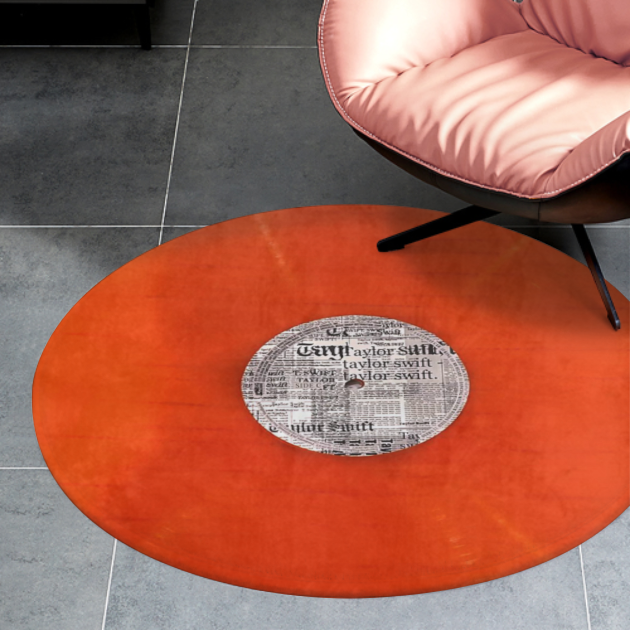 TS Vinyl Inspired Floor Mat