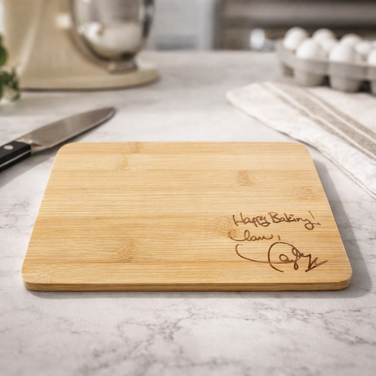 TS Laser Engraved Cutting Board