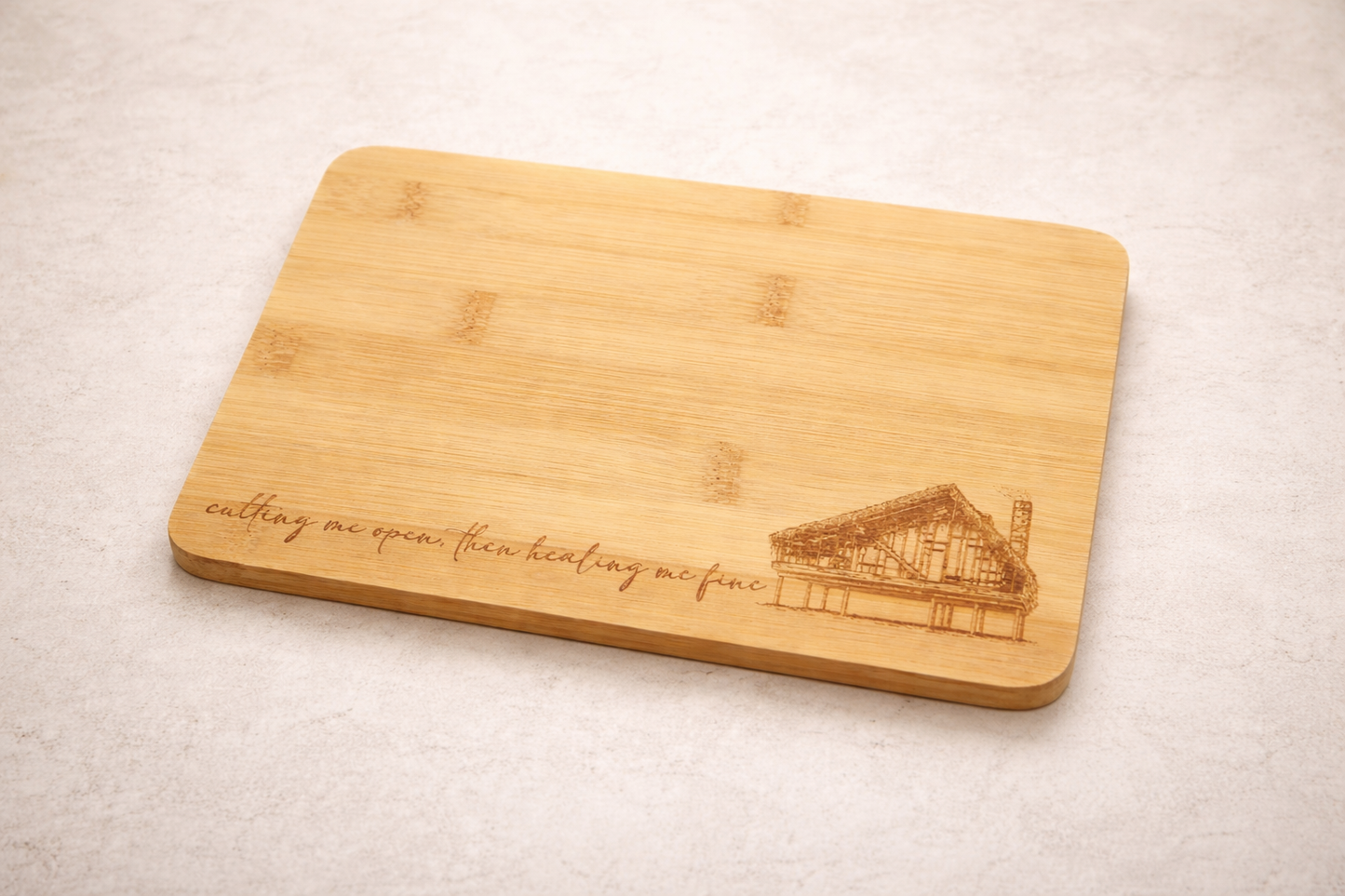 TS Laser Engraved Cutting Board