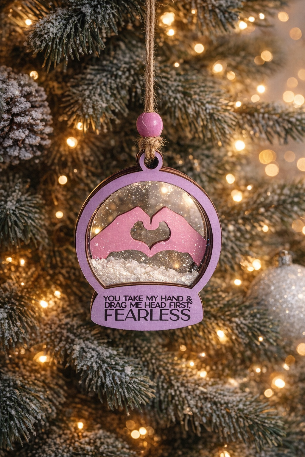 TS Fearless ornament