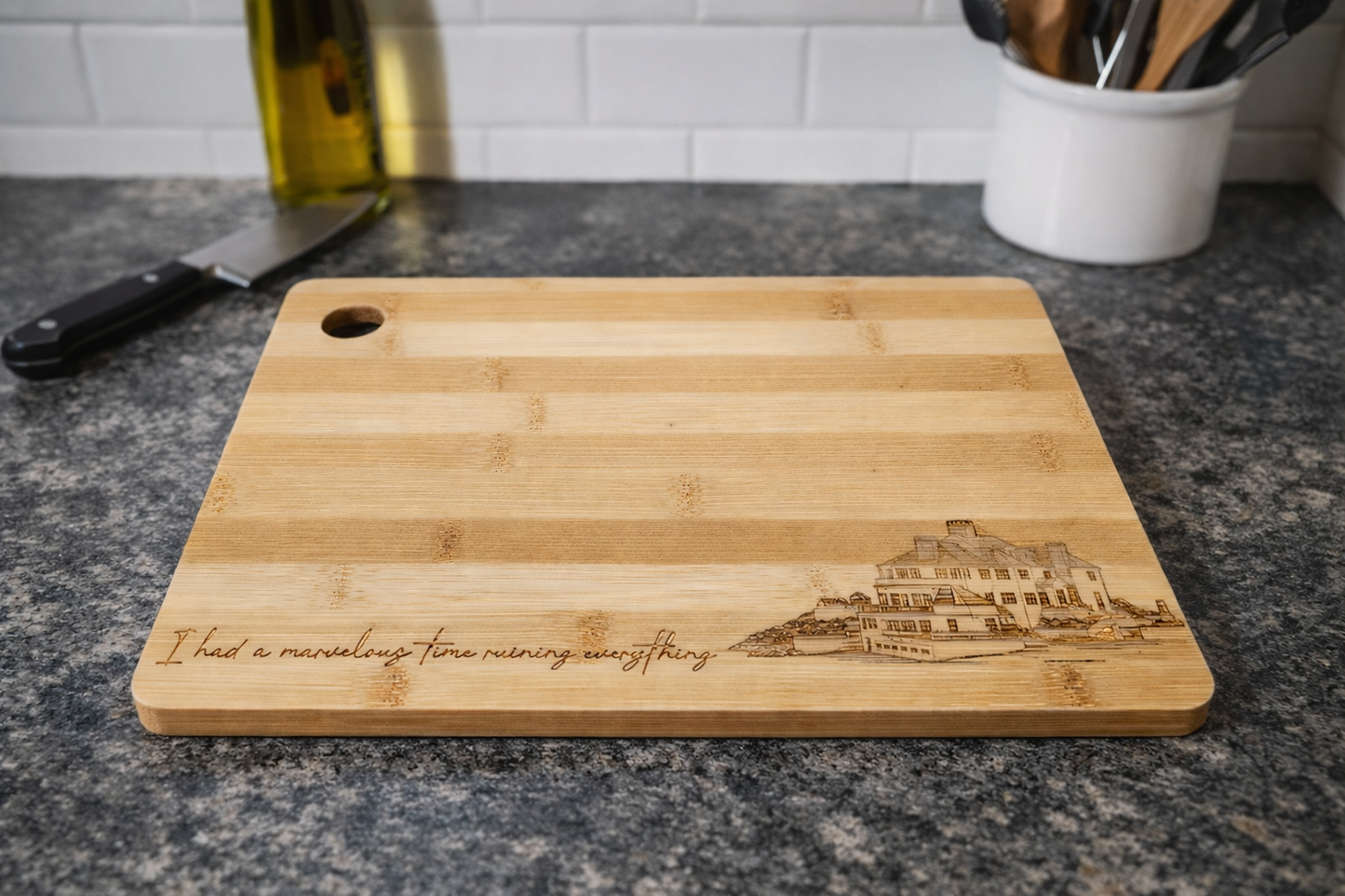 TS Laser Engraved Cutting Board