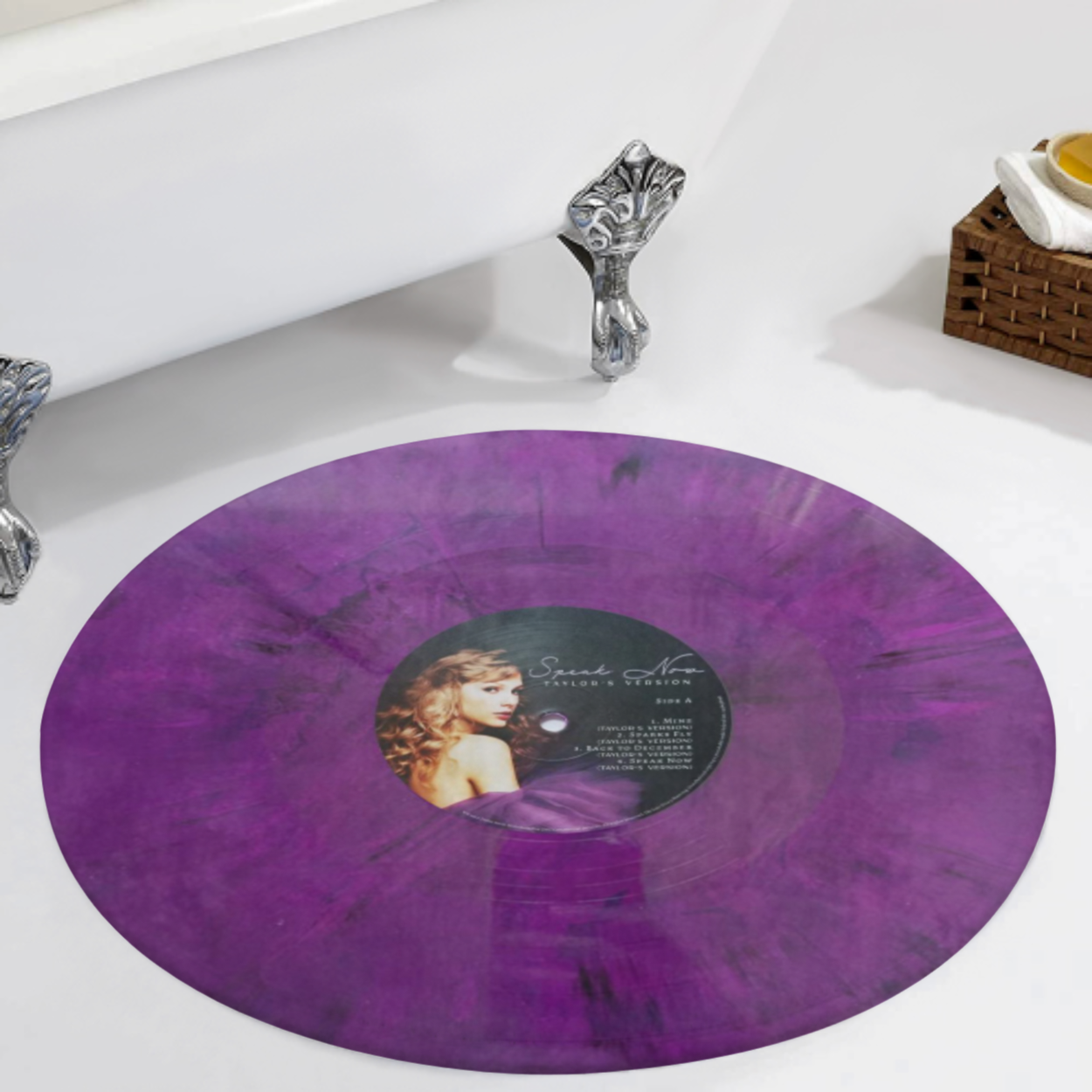 TS Vinyl Inspired Floor Mat