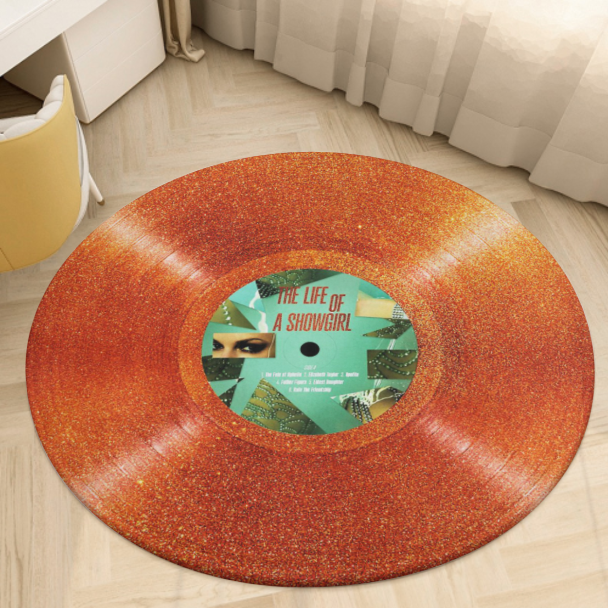 TS Vinyl Inspired Floor Mat