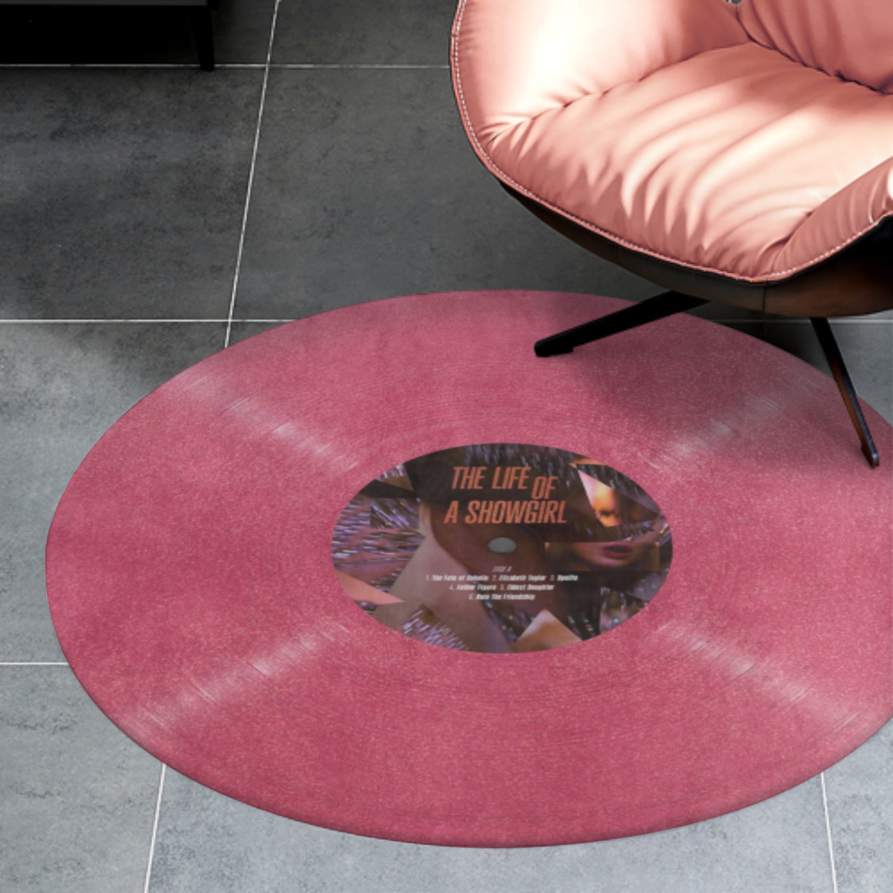 TS Vinyl Inspired Floor Mat
