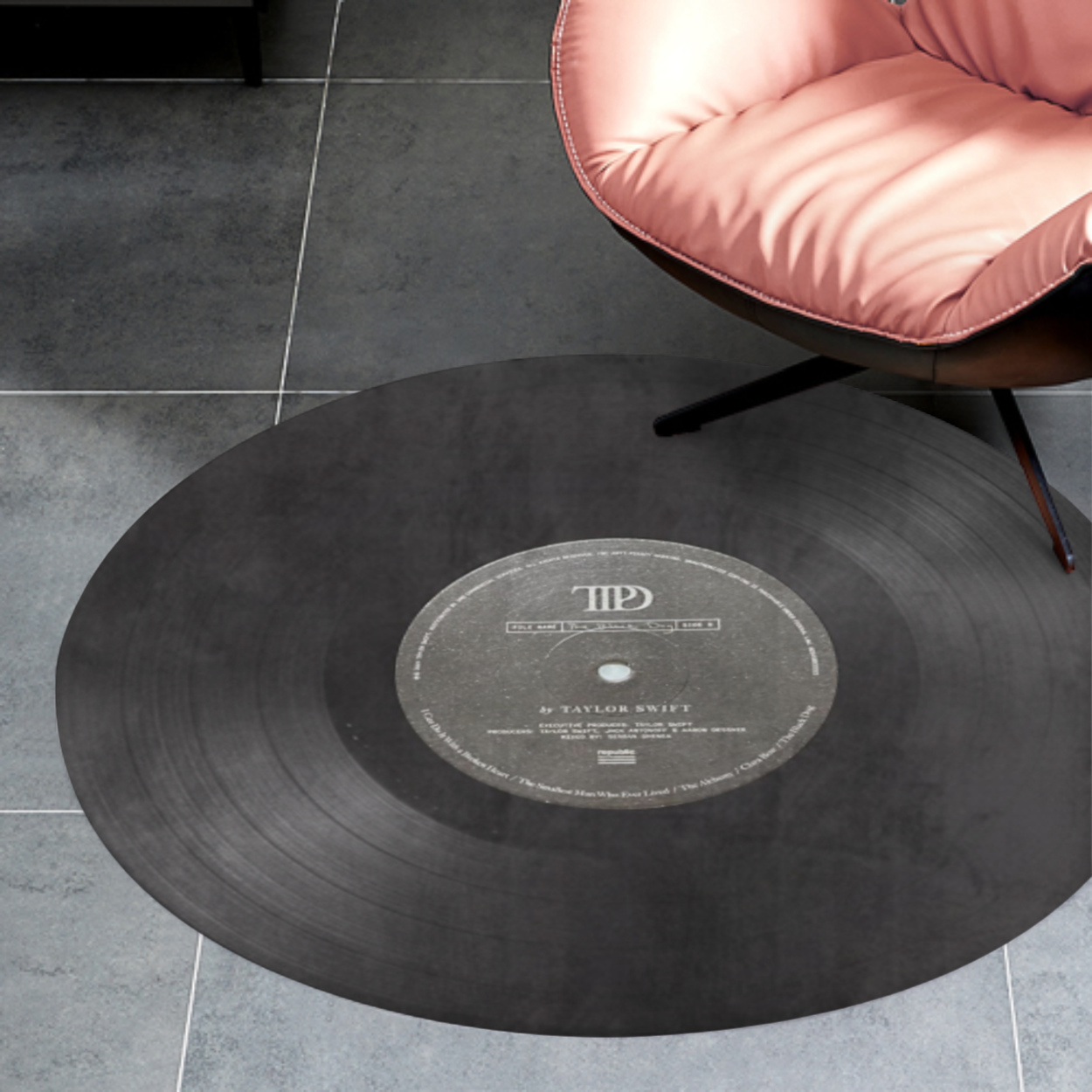 TS Vinyl Inspired Floor Mat